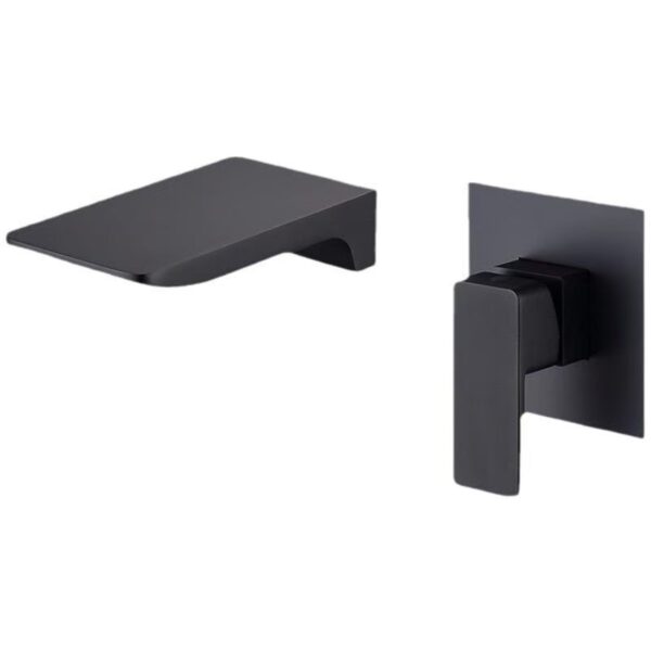 Wall Mounted Waterfall Basin Faucet for Modern Bathrooms