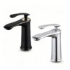 Zinc Alloy Single Handle Basin Faucet Hot & Cold Bathroom Sink Mixer Tap Economy