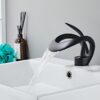 Solid Brass Industrial Wrench Handle Basin Faucet Vintage Above-Counter Bathroom Mixer Tap