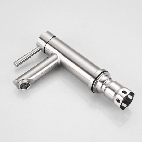 03-product-view 304 Stainless Steel Basin Faucet for Hot and Cold Water
