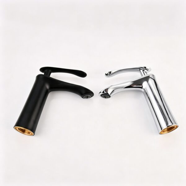 Zinc Alloy Single Handle Basin Faucet Hot & Cold Bathroom Sink Mixer Tap Economy