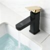 Digital Temperature Display Basin Faucet for Modern Bathrooms