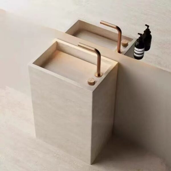 304 Stainless Steel Widespread Basin Faucet