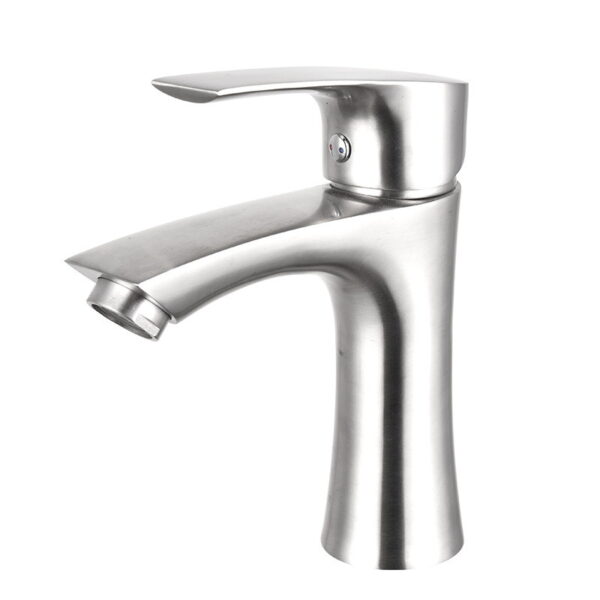 04-product-view 304 Stainless Steel Basin Faucet for Hot and Cold Water