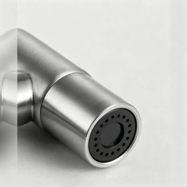 304 Stainless Steel Toilet Sprayer Handheld Bidet Shattaf Pressure Boost Cloth Diaper Sprayer