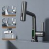 Smart Digital Pull-Out Basin Faucet with Temperature Display