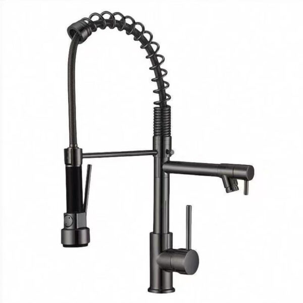 304 Stainless Steel Spring Pull Down Kitchen Faucet