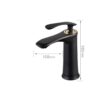 Zinc Alloy Single Handle Basin Faucet Hot & Cold Bathroom Sink Mixer Tap Economy