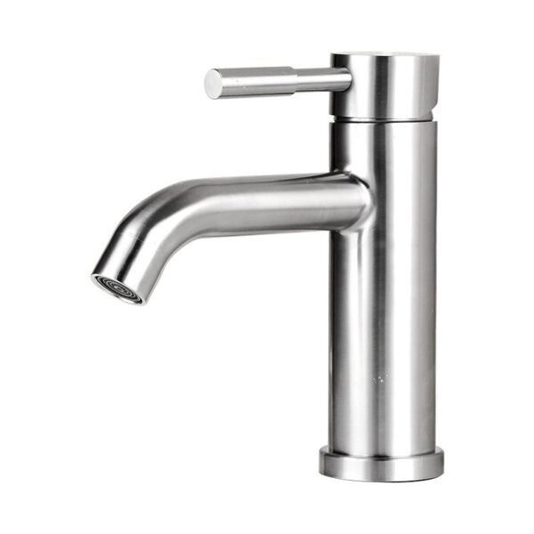 08-product-closeup 304 Stainless Steel Basin Faucet for Hot and Cold Water