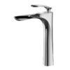 Solid Brass Pull Out Basin Faucet Single Handle Hot & Cold Bathroom Mixer Tap