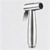 304 Stainless Steel Hand-held Pressure Boost Bidet Sprayer Nozzle Toilet Sprayer Gun Only