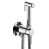Wall-Mount Hot & Cold Bidet Sprayer Set Solid Brass Concealed Toilet Sprayer Faucet
