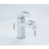 Digital Temperature Display Basin Faucet for Modern Bathrooms