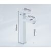 Digital Temperature Display Basin Faucet for Modern Bathrooms