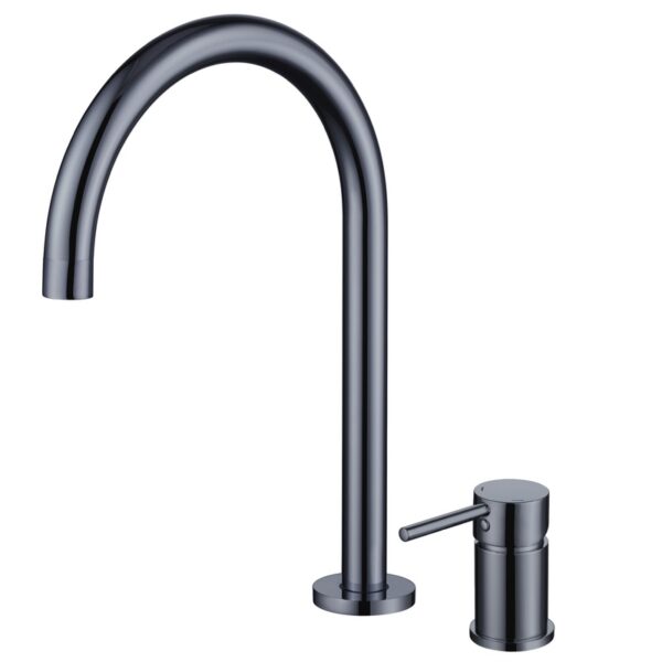 304 Stainless Steel Widespread Basin Faucet