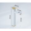 Digital Temperature Display Basin Faucet for Modern Bathrooms