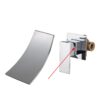 Wall Mounted Waterfall Basin Faucet for Modern Bathrooms