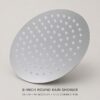 8-inch-round-rain-shower-90-nozzles-04 Stainless Steel Rainfall Shower Head for Hotel and Residential Bathrooms