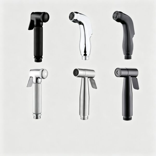 304 Stainless Steel Toilet Sprayer Handheld Bidet Shattaf Pressure Boost Cloth Diaper Sprayer