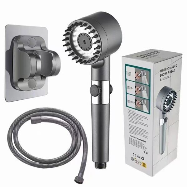 High-pressure Filter Handheld Shower Head 4in1 Massage Shower Sprayer