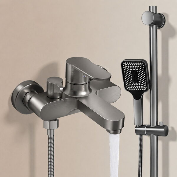 Solid Brass Bathtub Shower Faucet Set with Hand Shower
