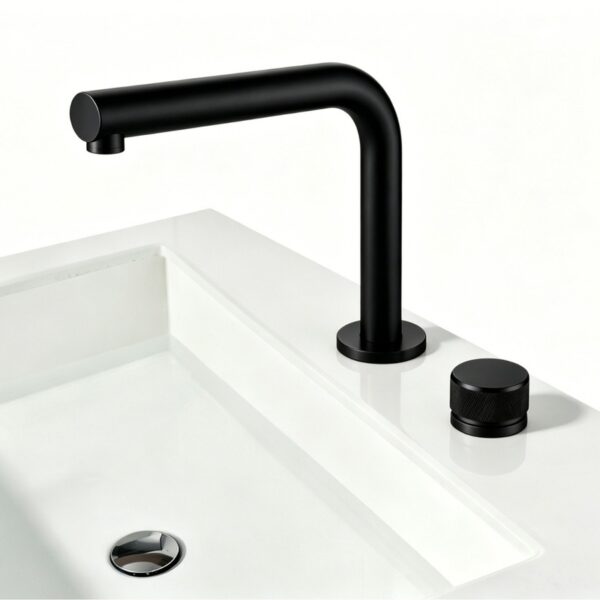 304 Stainless Steel Widespread Basin Faucet