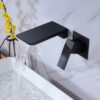 Wall Mounted Waterfall Basin Faucet for Modern Bathrooms