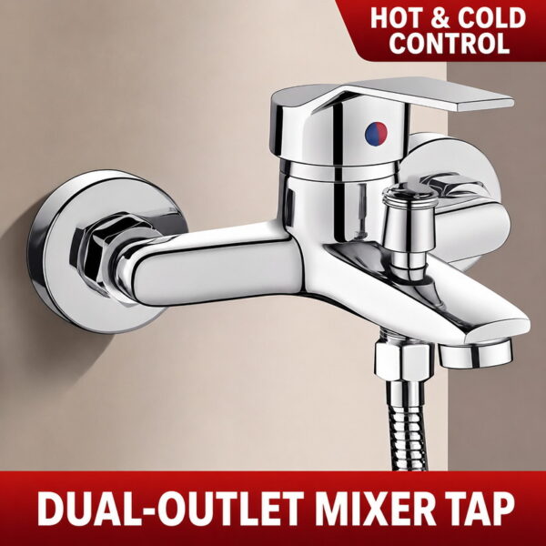 bath-shower-mixer-03 3 Way Bathtub Shower Faucet Set with Hand Shower