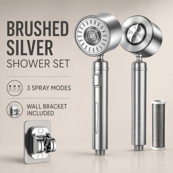 304 Stainless Steel High Pressure Handheld Shower Head