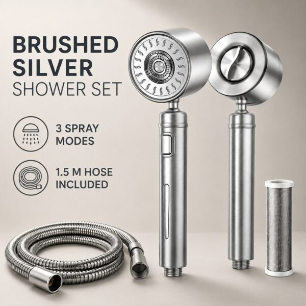 304 Stainless Steel High Pressure Handheld Shower Head