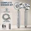 304 Stainless Steel High Pressure Handheld Shower Head