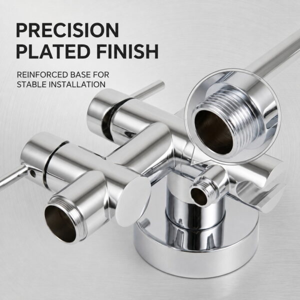 Freestanding Bathtub Faucet with Handheld Shower Floor Mount Tub Filler