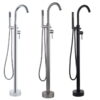 Freestanding Bathtub Faucet with Handheld Shower Floor Mount Tub Filler