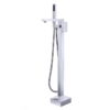 Freestanding Bathtub Faucet with Handheld Shower Floor Mount Tub Filler