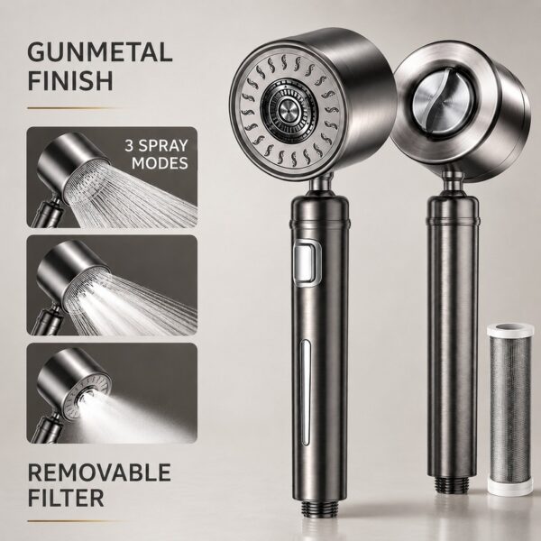 304 Stainless Steel High Pressure Handheld Shower Head