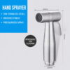 Freestanding Bathtub Faucet with Handheld Shower Floor Mount Tub Filler