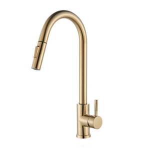 main 304 Stainless Steel Pull Out Kitchen Faucet with Multi-Function Sprayer