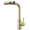 304 Stainless Steel Pull Out Waterfall Kitchen Faucet