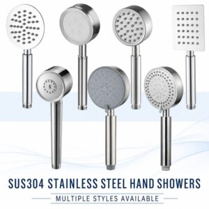 main 304 Stainless Steel Handheld Shower Head Series