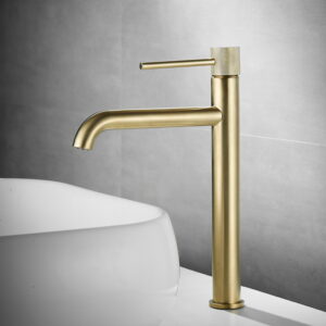 Solid Brass Single Handle Basin Faucet