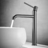 Solid Brass Single Handle Basin Faucet