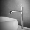 Solid Brass Single Handle Basin Faucet