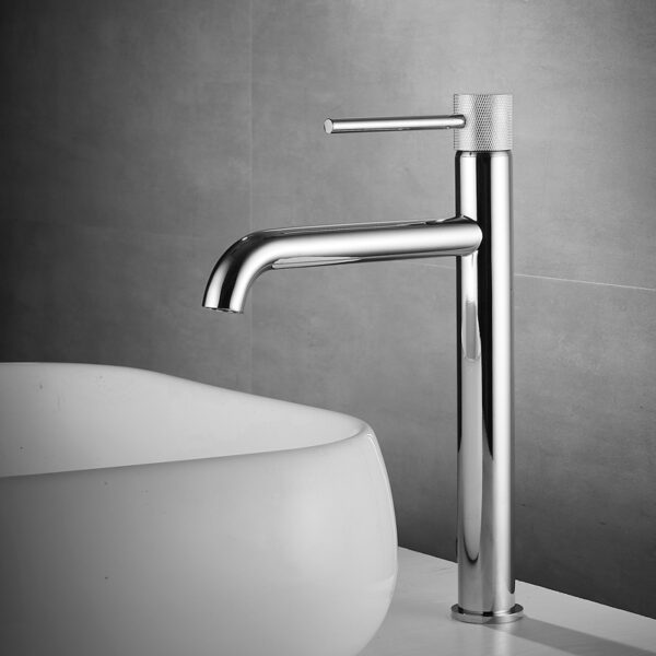 Solid Brass Single Handle Basin Faucet
