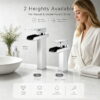 Stainless Steel Waterfall Basin Faucet with Wide Spout