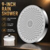 ABS High Pressure Rainfall Shower Head