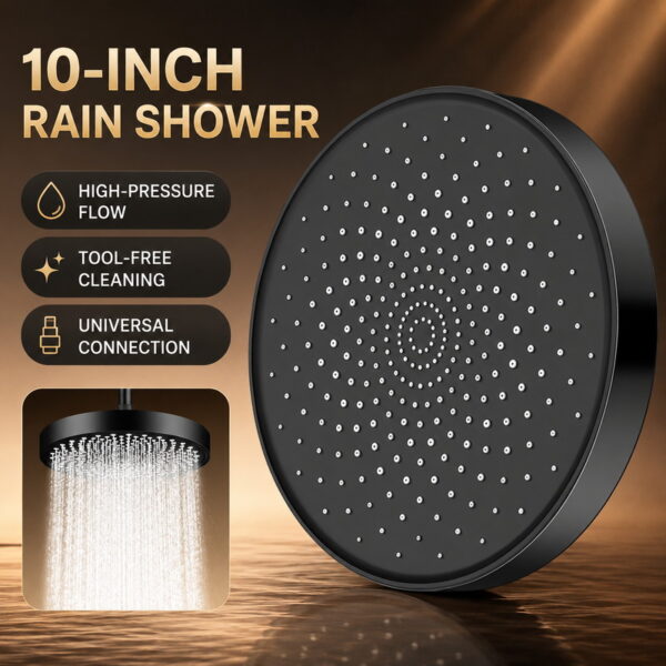 ABS High Pressure Rainfall Shower Head