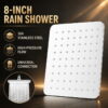 ABS High Pressure Rainfall Shower Head