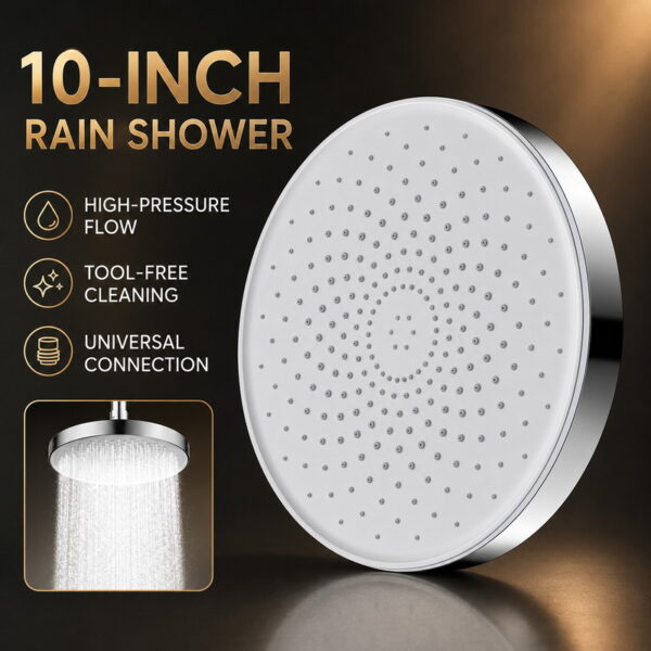 ABS High Pressure Rainfall Shower Head