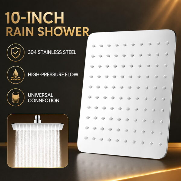 ABS High Pressure Rainfall Shower Head