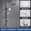 rain-shower-system-03 Stainless Steel High Pressure Rainfall Shower System